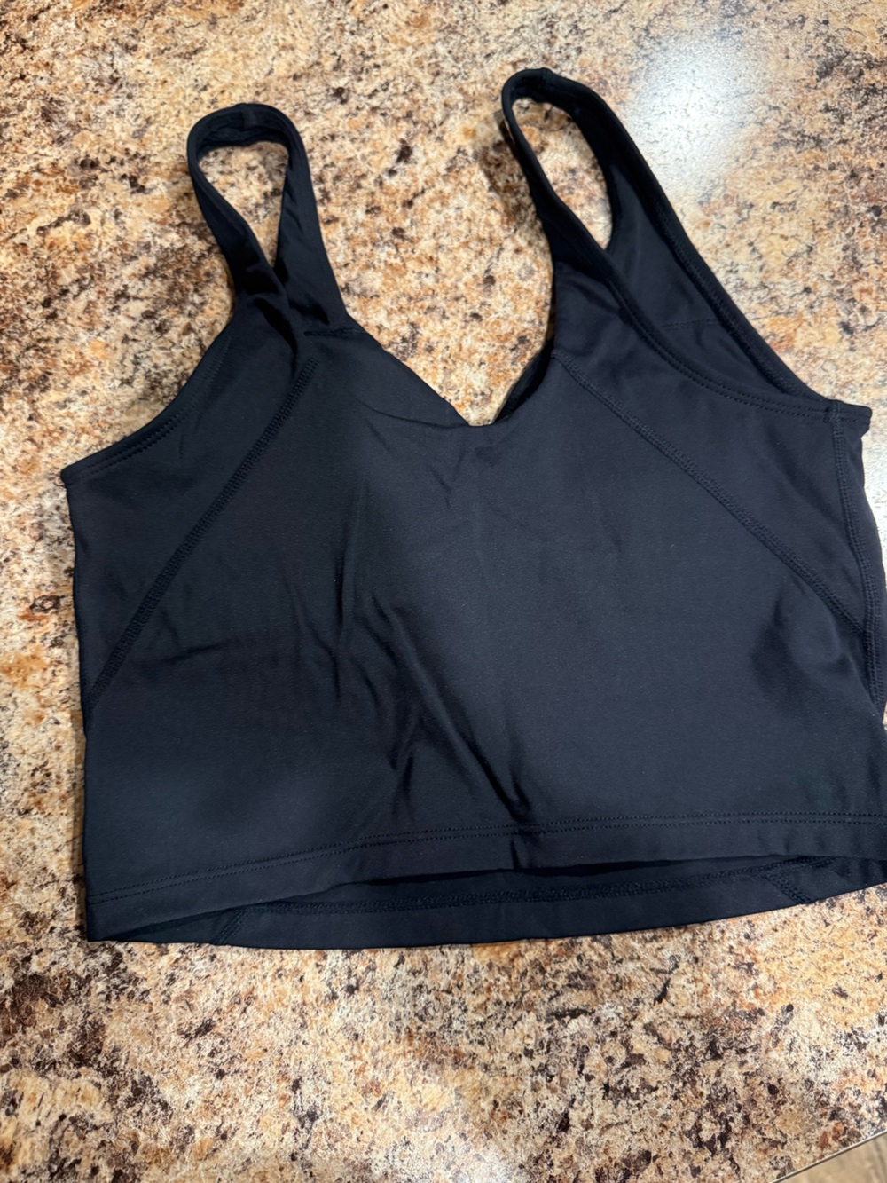 Black Seamless Bralette Tank - Women Intimates & Sleepwear - Picture 3 of 3